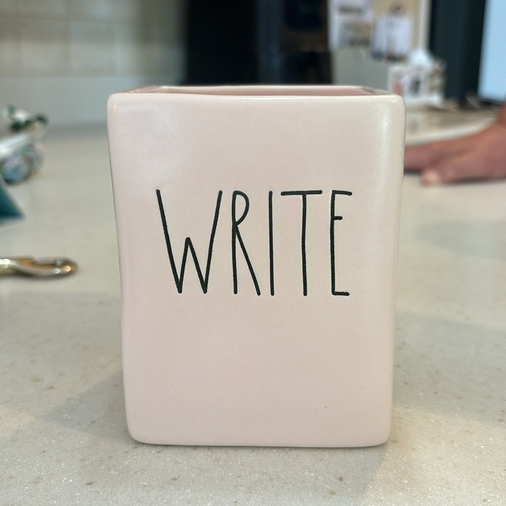 Rae Dunn ‘Write’ pen holder